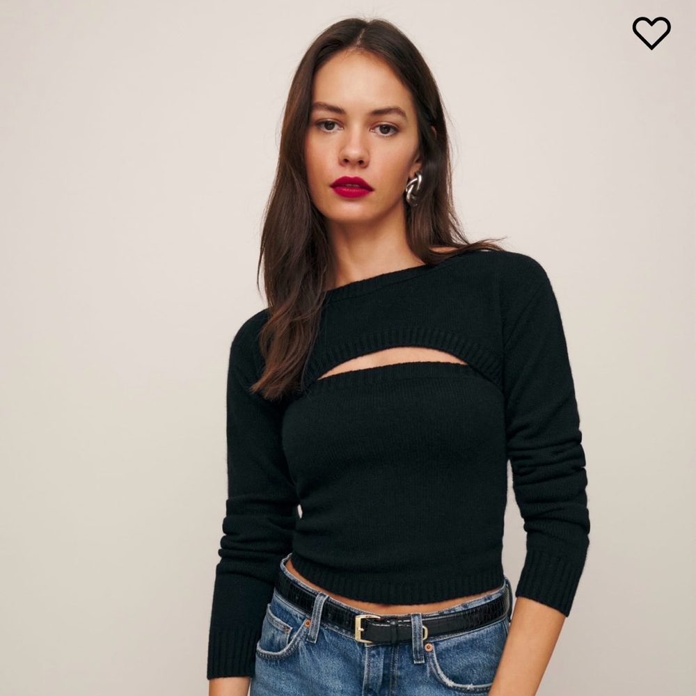 Reformation Maddy Cashmere Sweater Set - New With Tags - Size Small